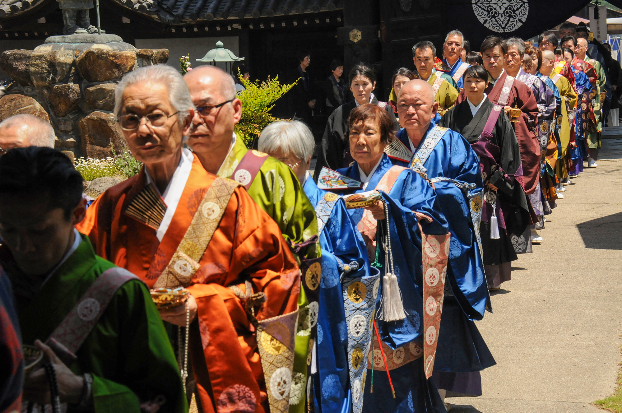 顕証寺での河内蓮如忌法要